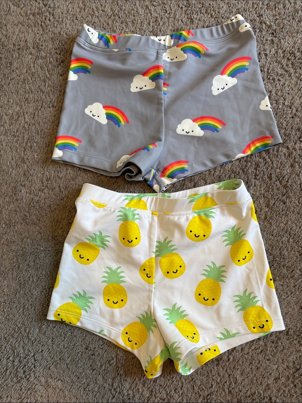 Whistle & Flute size 7-8 euro swim trunks bundle